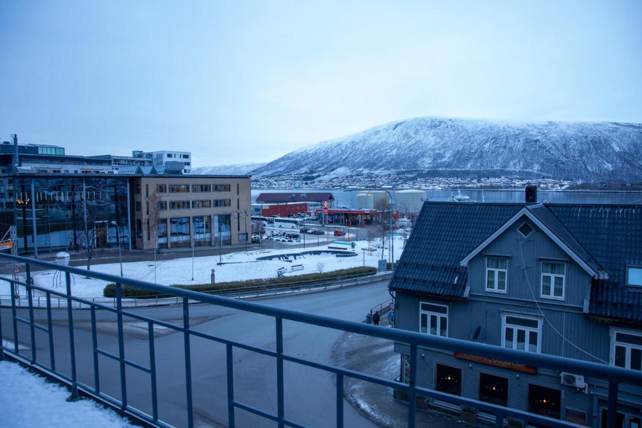 Toppleilighet Med Utsikt I Sentrum Nord Тромсё Экстерьер фото