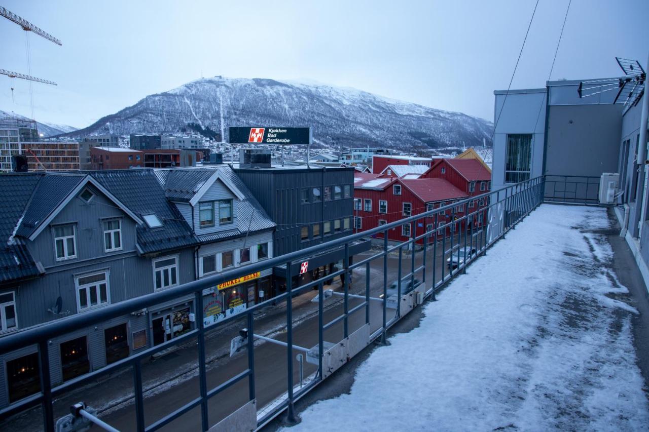 Toppleilighet Med Utsikt I Sentrum Nord Тромсё Экстерьер фото